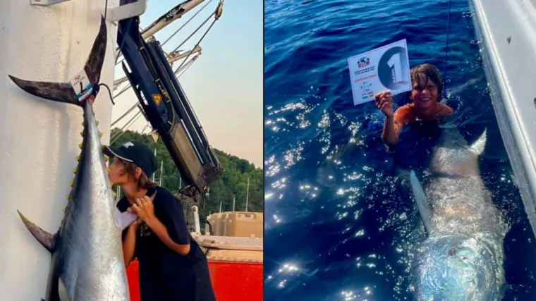 Ovaj je 12-godi&scaron;njak ulovio tunu te&scaron;ku 100 kilograma: S njom se borio preko sat vremena