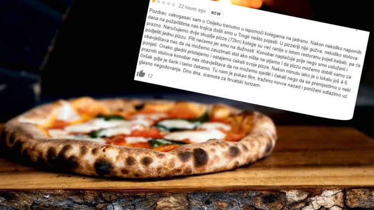 Vatrogasci u Dalmaciji htjeli pojesti pizzu pa se debelo razočarali. Iz lokala poručili: Nismo znali da su vatrogasci