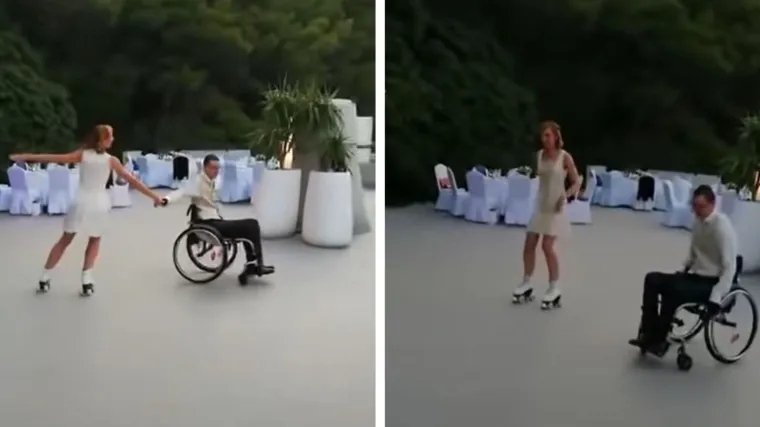 Prvi ples bez prepreka: Kod Dubrovnika je ovaj par otopio srca svih uzvanika, odu&scaron;evit će vas!