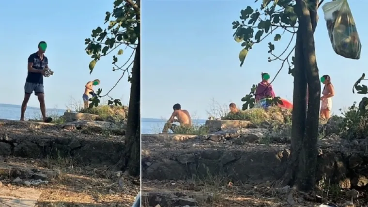 (FOTO) Incident na Preluku - ogorčena Riječanka: '&Scaron;to je sljedeće, gurnut će me s djetetom sa stijene?!'
