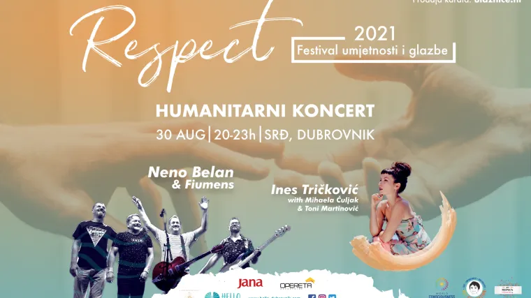 Prvi RESPECT festival u Dubrovniku: Talentirani umjetnici humanitarnom akcijom slave kulturu po&scaron;tivanja