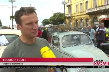 Oldtimer klub Rijeka proslavio je svoj 25. rođendan: S Trga brigade u Rijeci krenuo je međunarodni susret