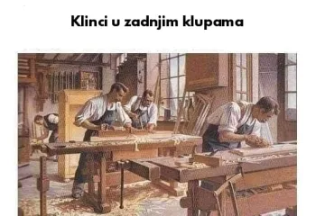U zadnjim klupama