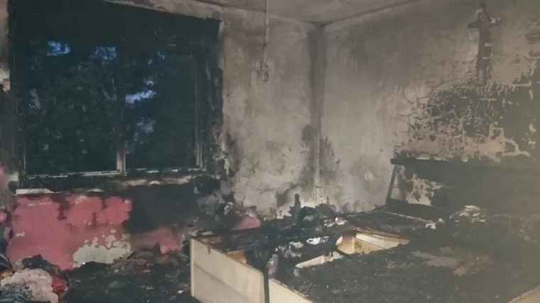 FOTO Za dlaku izbjegnuta smrt u Međimurju: Zapalio se mobitel. Dvoje djece je stradalo, a soba je potpuno izgorjela