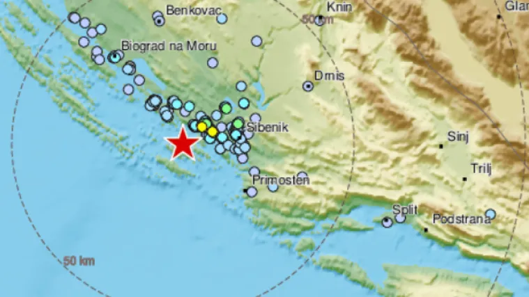 Tlo se ne prestaje tresti: Nakon potresa na zagrebačkom području, zatresla se i Dalmacija