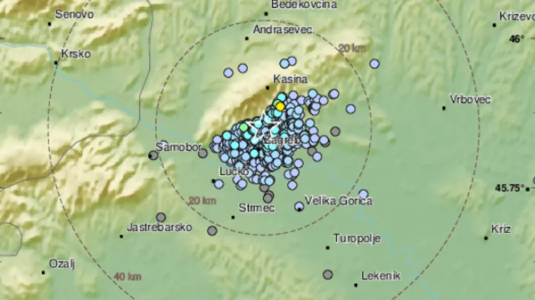 Neke Zagrepčane je rano jutros probudio potres: 'Tutnjava, pucketanje i na kraju udar'
