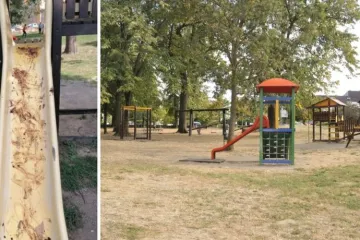 Vandalizam u centru Na&scaron;ica: Nepoznati počinitelj fekalijama premazao sprave na dječjem igrali&scaron;tu