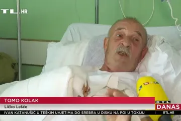 Veliki uspjeh riječkog tima! Ličaninu pri&scaron;ili &scaron;aku, 66-godi&scaron;nji Tomo odu&scaron;evljen bolnicom i žali samo za jednim: 'Ja bi janjetinu!'