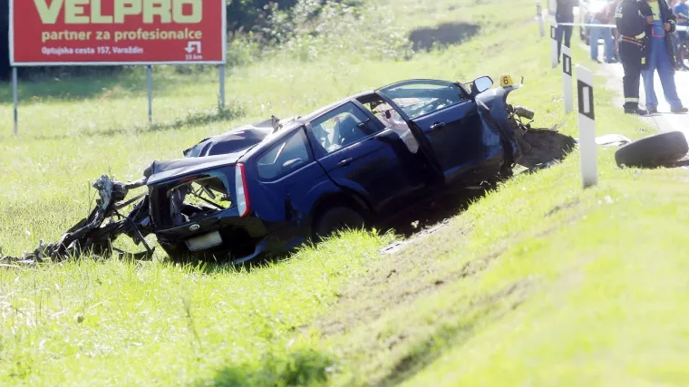 Teška nesreća kod Varaždina: U sudaru s kamionom poginuo vozač automobila