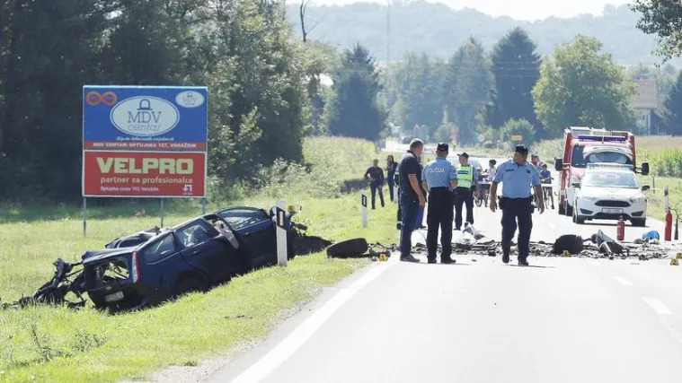 Kod Jalžabeta sudar teretnog vozila i automobila, vozač preminuo