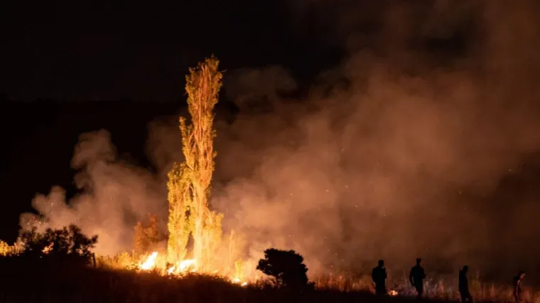 Cijelu noć borili se s vatrenom stihijom blizu Zadra, požar je jutros pod kontrolom