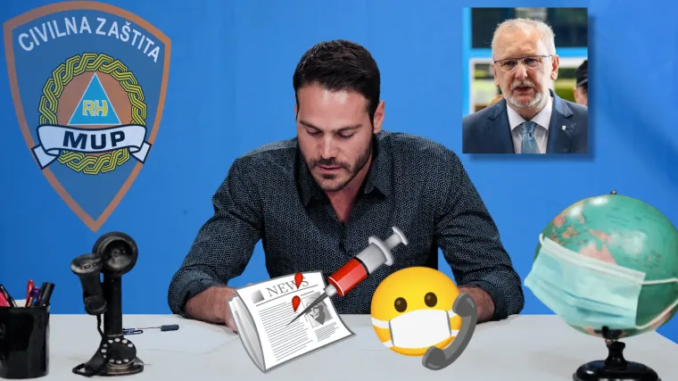 Imitator uvjerio novinarku da je Božinović i ispravljao joj članak o cijepljenju