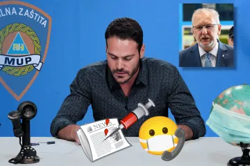 Imitator uvjerio novinarku da je Božinović i ispravljao joj članak o cijepljenju