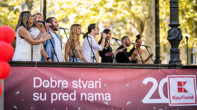 Kaufland organizirao nezaboravni koncert na Zrinjevcu
