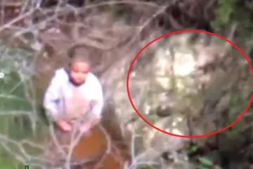 Majka tvrdi da joj je sina spasila Djevica Marija, uvjerena je da se njezino ukazanje može vidjeti i na policijskoj snimci