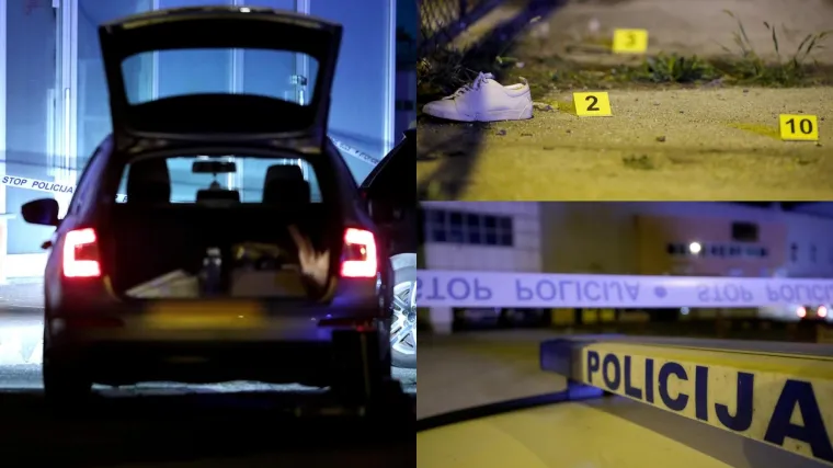 Pucnjava u Sesvetama! Jedan čovjek ranjen, privedeno pet mu&scaron;karaca. Donosimo fotografije s mjesta događaja