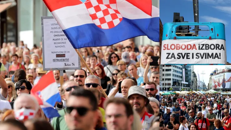 Koliko nas je pandemija podijelila? U RTL Dosjeu analiziramo pobunu protiv maski, mjera, cijepljenja, ali i stožera