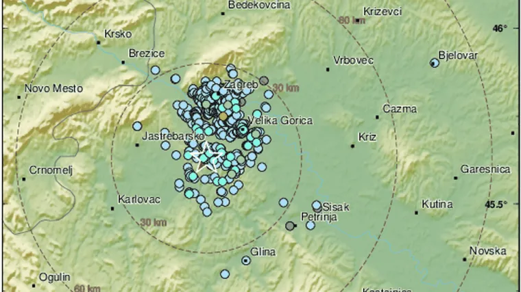 Potres od 2.7 Richtera kraj Zagreba: 'Jak zvuk i tresak, dugo nismo ovako skočili!'