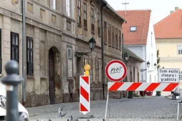 Zbog radova od danas zabrana prometa u Tvrđi: I kad radovi zavr&scaron;e zabrana ostaje?