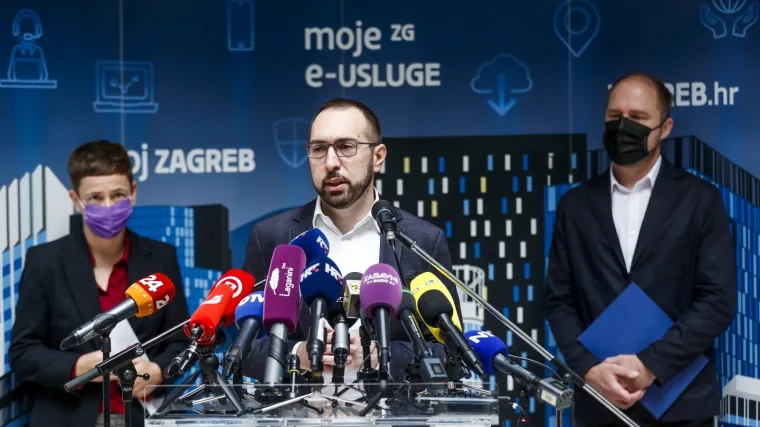VIDEO Toma&scaron;ević: 'Ide novi natječaj za aute, pola će ih biti električni ili hibridni'; Dolenec: 'Zagreb traži glasnogovornika i dva nova pročelnika'