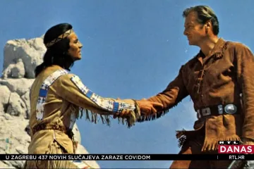 Popularni indijanski poglavica Winnetou družio se s fanovima na Paklenici