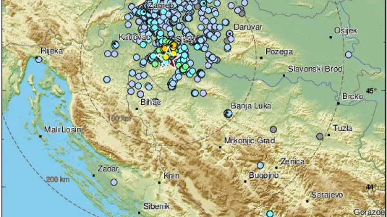 Tlo ne miruje: Banovinu zatresao potres jačine 3,9 po Richteru