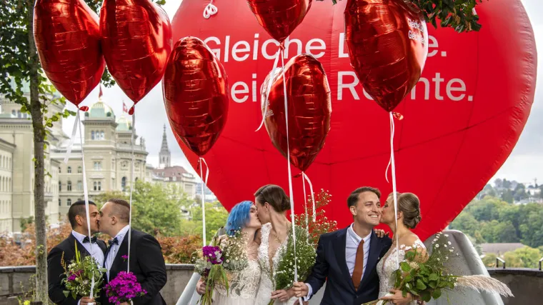 Referendum o braku u &Scaron;vicarskoj, ogromna većina izabrala 'brak za sve', čak i najkonzervativniji kantoni