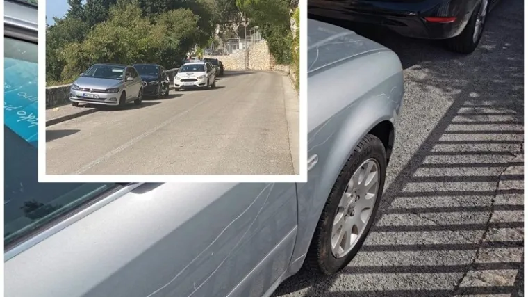 TUŽNO I JADNO Noćas je netko u Dubrovniku o&scaron;tetio devet stranih, zadarskih i zagrebačkih automobila