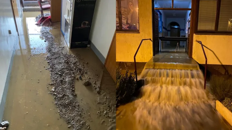 Poplavila gimnazija na Selskoj, &scaron;okirani ravnatelj za RTL.hr: 'Navalila je bujica sa svih strana, razvalila vrata &scaron;kole... Prizemlje je devastirano'
