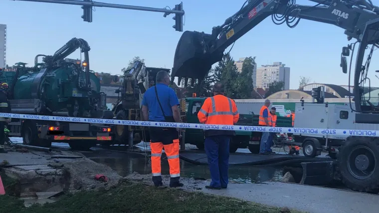 Nova poplava na Tre&scaron;njevci: Uni&scaron;teni dio Selske za promet će biti pu&scaron;ten tek krajem tjedna