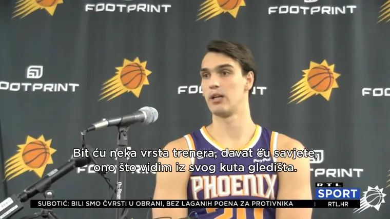 Dario &Scaron;arić u novoj ulozi: Te&scaron;ka ozljeda odvojila ga je od parketa i dugo jo&scaron; neće moći igrati