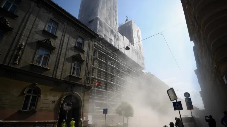 VIDEO Pogledajte kako je izgledalo miniranje svoda crkve u Palmotićevoj: Sve se radilo s jako važnim ciljem