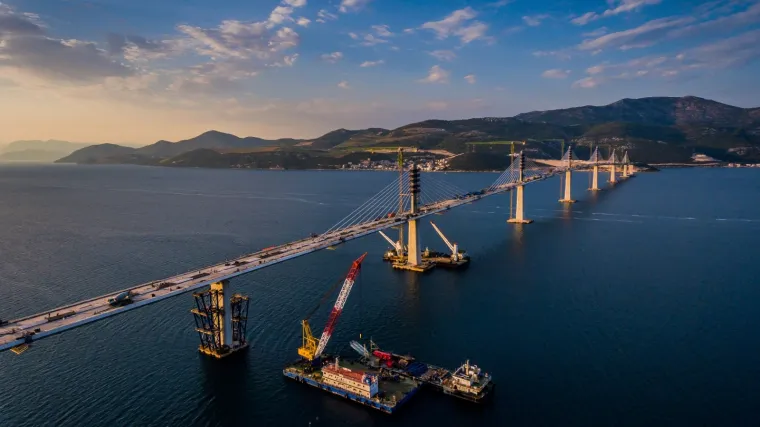 Ministar o poskupljenju Pelje&scaron;kog mosta: 'Ugovoren je davno prije. Zna se točno kada je do&scaron;lo do povećanja cijena'