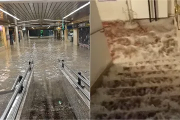 U Ljubljani poplavljeno 500 zgrada! Voda probila u kazalište, gledatelje evakuirali, a jutros im je stigao i - snijeg