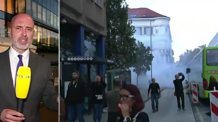 Zbog samita Europskog vijeća prvi put aktivirana zabrana kretanja na javnim mjestima: 'Prosvjednici ratuju s policijom, upotrebljavaju se  vodeni topovi'