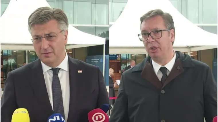 Detalji sastanka Plenkovića i Vučića: Predsjednik Srbije požalio se Plenkoviću kako se protiv Srbije vodi brutalna kampanja