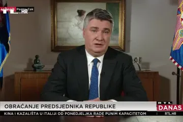 Predsjednik Milanović obratio se javnosti povodom 30. obljetnice neovisnosti, ali poslao je i poruku susjedima