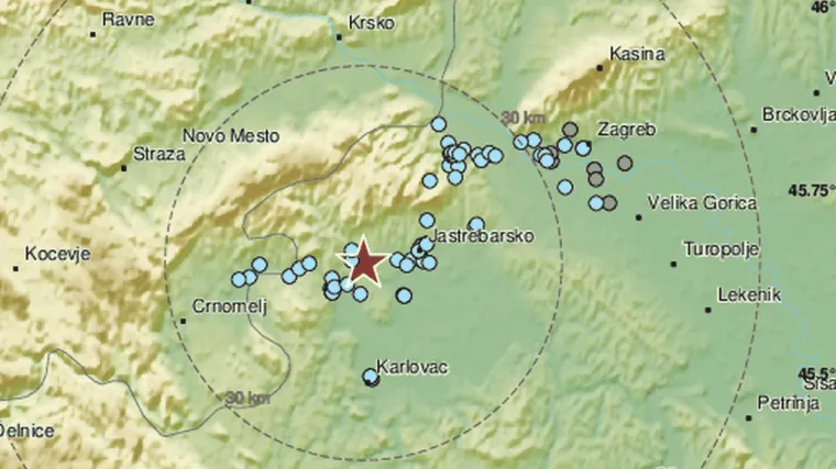 Potres jačine 2,8 Richtera pogodio Kra&scaron;ić: 'Trajao je par sekundi'