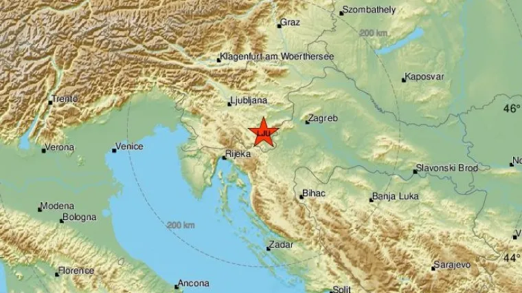 Tri blaža potresa zatresla Sloveniju: 'Pod ispod mojih nogu se fino tresao'