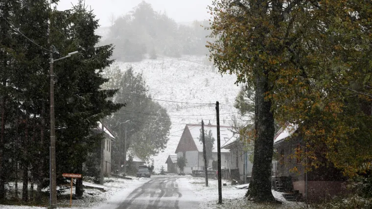 Pao je prvi snijeg, kad će opet? Meteorologinja: 'Bio je to nagli prijelaz, praktički iz ljeta u zimu. Nizine će pričekati, ali stiže ne&scaron;to drugo'