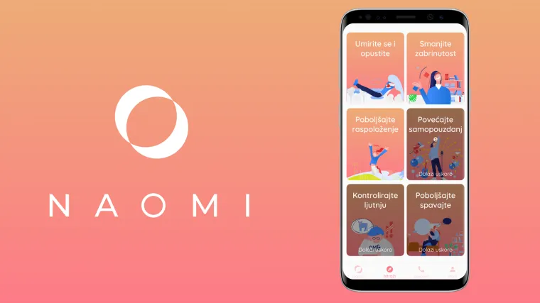 Hrvatska aplikacija za mentalno zdravlje koju bi trebali imati na svom pametnom uređaju &ndash; NAOMI