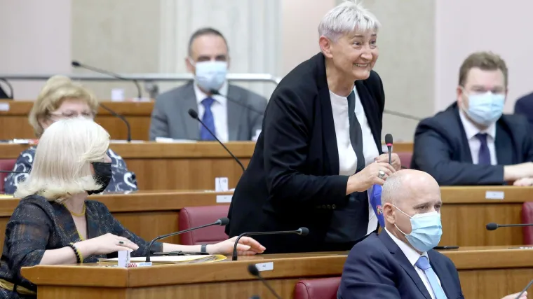 HDZ-ovka briljirala: 'Sada sam malo guglala, vidim da imaju i higijenski ulošci za muškarce pa bi trebalo vidjeti cijene'