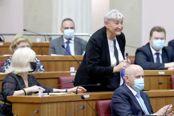 HDZ-ovka briljirala: 'Sada sam malo guglala, vidim da imaju i higijenski ulošci za muškarce pa bi trebalo vidjeti cijene'