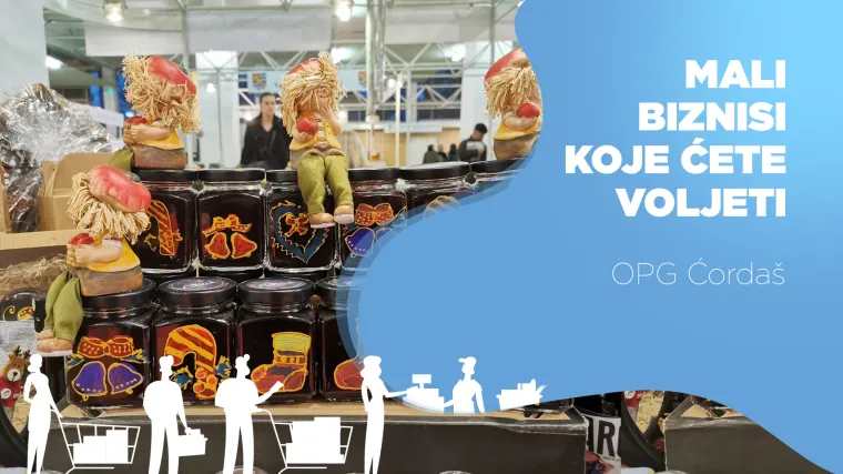 Proizvode od aronije ova banijska obitelj pakira u ručno oslikane teglice: 'Za svaki sajam pripremim drugačije slike'