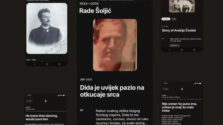 Tim mladih programera i dizajnera stvorio platformu na kojoj svaki korisnik - može kreirati sjećanje na voljenu osobu