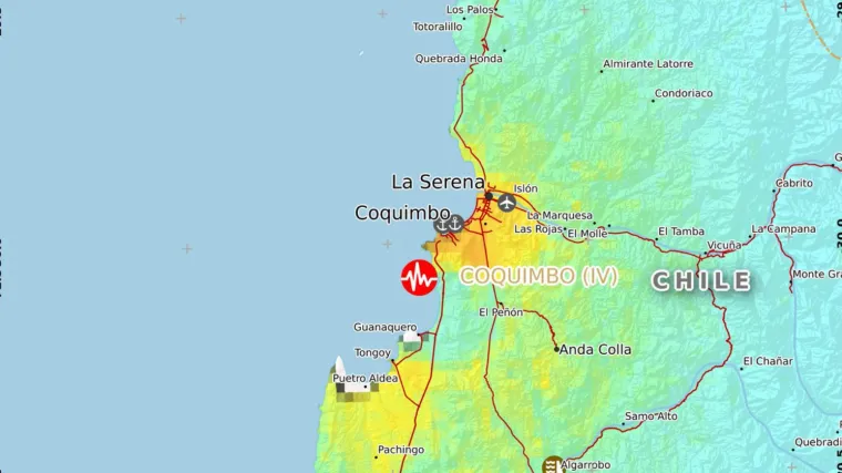 Potres magnitude 5,9 pogodio je Valparaiso u Čileu