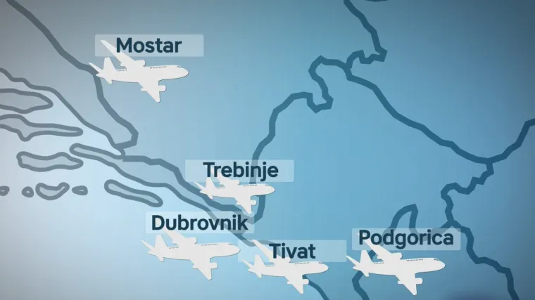 Vučić i Dodik zidaju mega zračnu luku kraj Dubrovnika, grad i Dobroslavić prosvjeduju: 'To je pogubno za ovaj kraj'