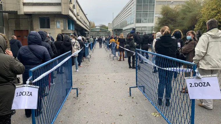 Od jutra gužva na Velesajmu! Bez obzira na niske temperature, građani se žele cijepiti