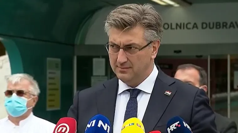 Plenković: 'Svaki necijepljeni uzima mjesto onome koji ima neku drugu vrstu bolesti'