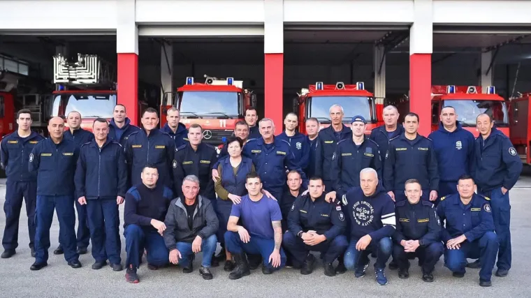 Splitski vatrogasci oprostili se od svoje kolegice: 'Morana više ništa ne mora, ona se namorala'